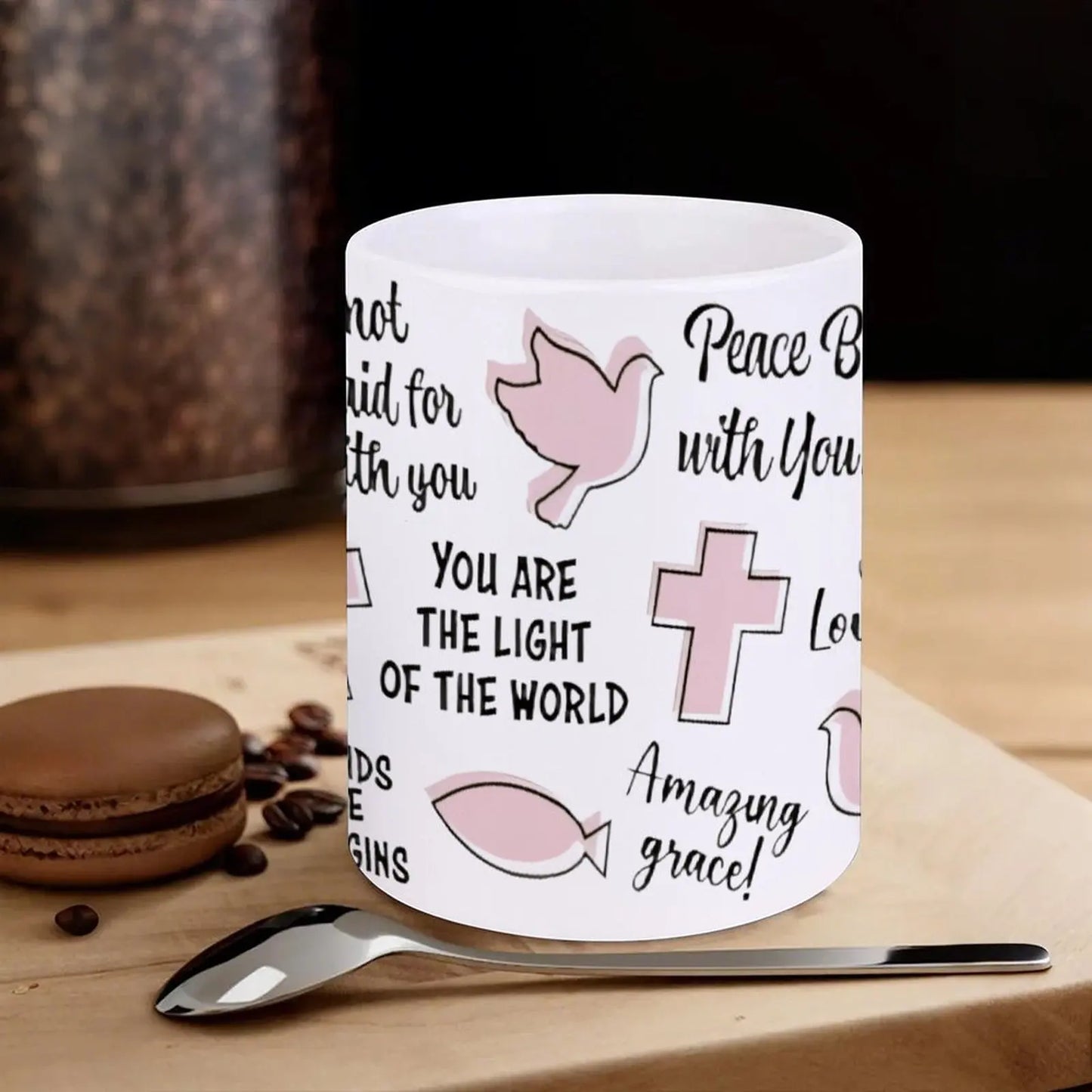 A 3 Strand Cord Religious Quotes Ceramic Mug Bible Verse