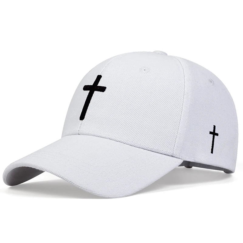 CN Zhejiang Cross Embroidered Baseball Hat Adjustable
