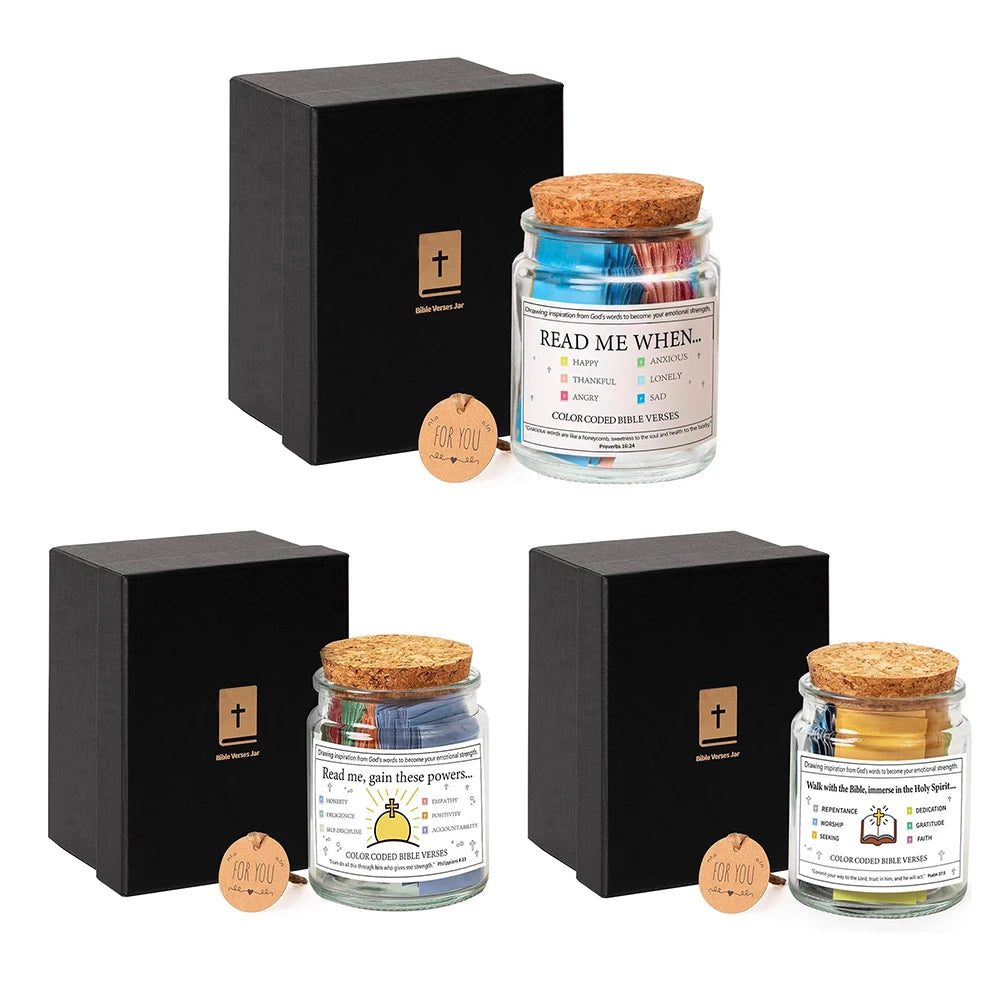 HignConcerned Bible Verses In A Jar Card Set Gift Today