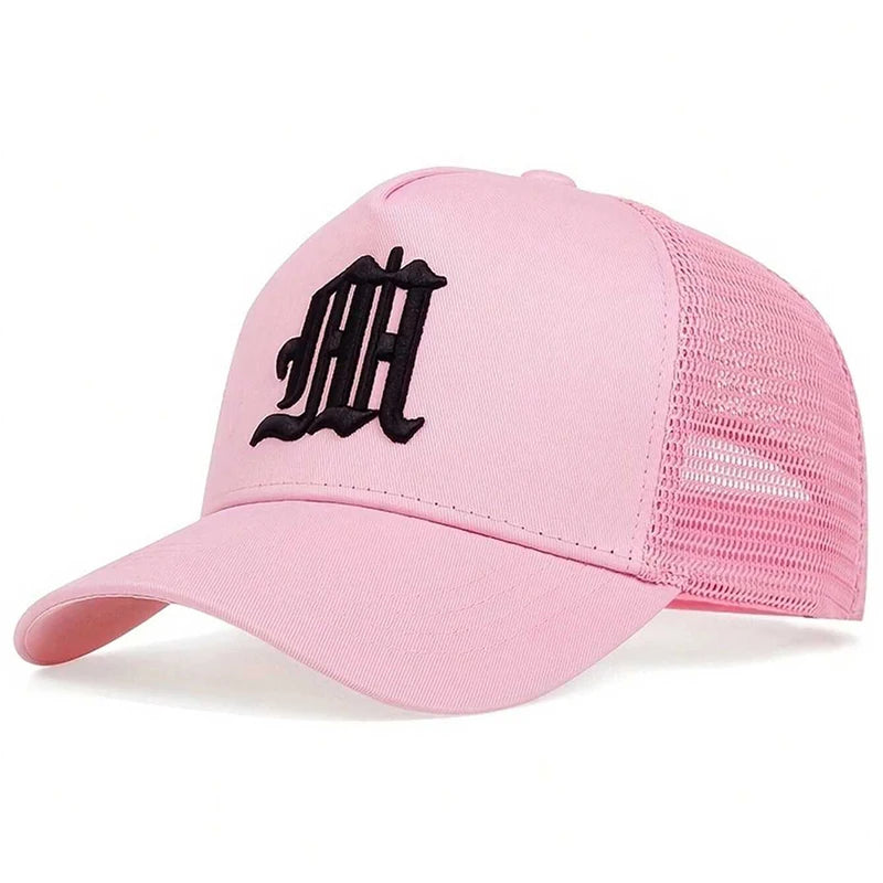 A 3 Strand Cord Unisex Embroidered Baseball Cap Sunscreen