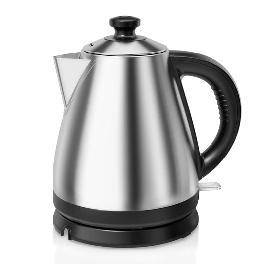 A 3 Strand Cord Electric Tea Kettle Stainless Steel