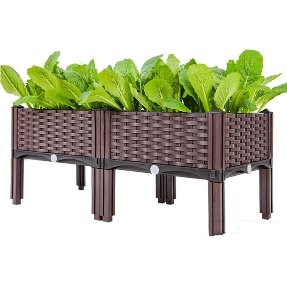 Finishing Elevated Planting Box Outdoor Planter With Legs