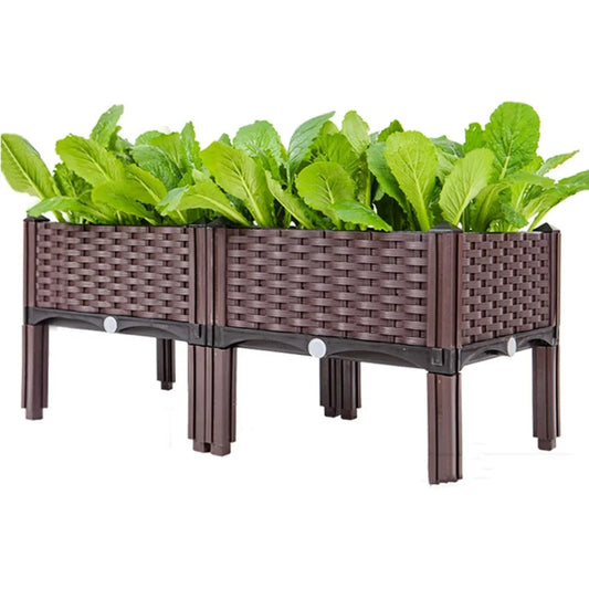 Finishing Elevated Planting Box Outdoor Planter With Legs