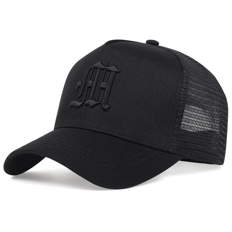 A 3 Strand Cord Unisex Embroidered Baseball Cap Sunscreen