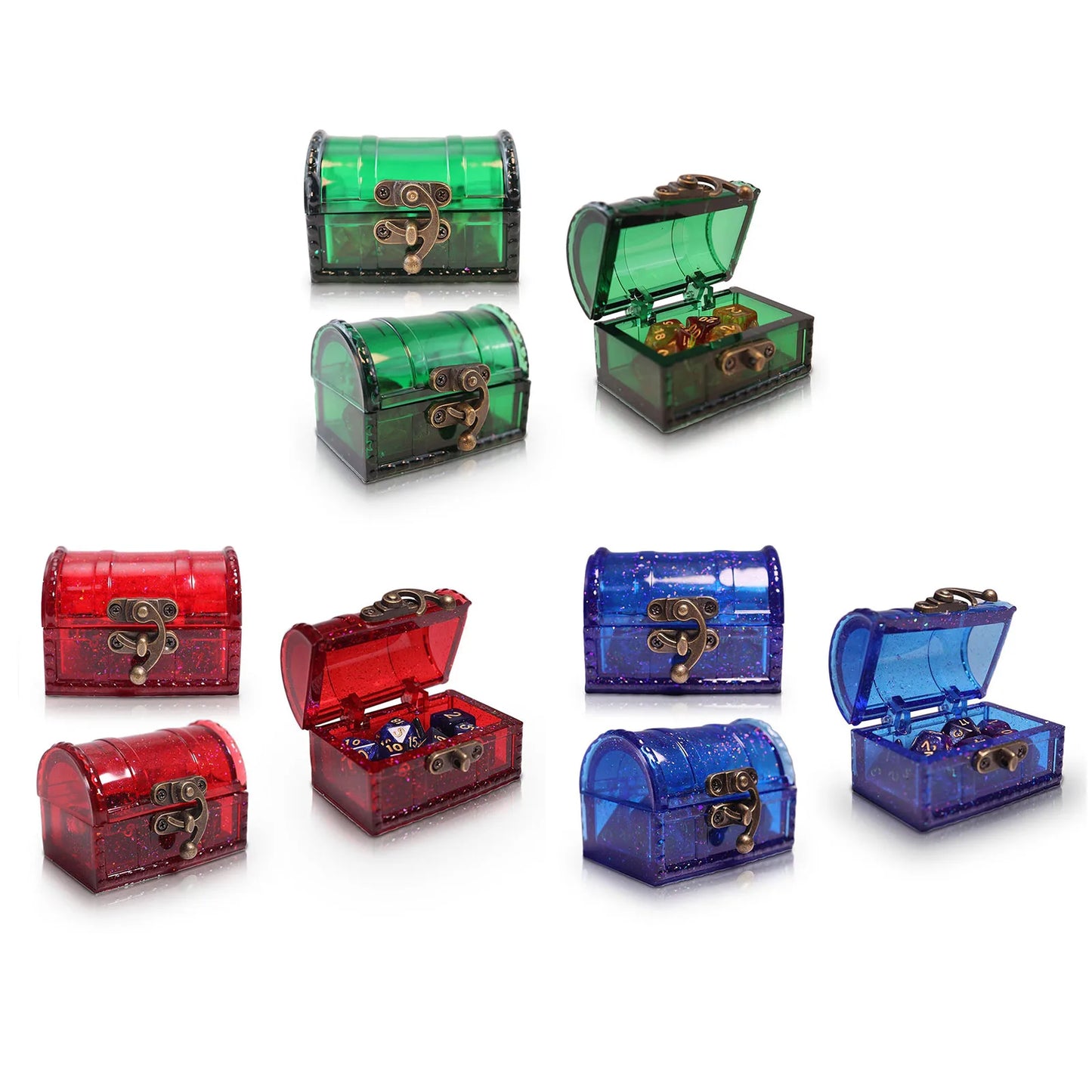 Shunmaii Silicone Molds For Epoxy Resin Treasure Chest