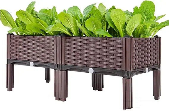 Finishing Elevated Planting Box Outdoor Planter With Legs