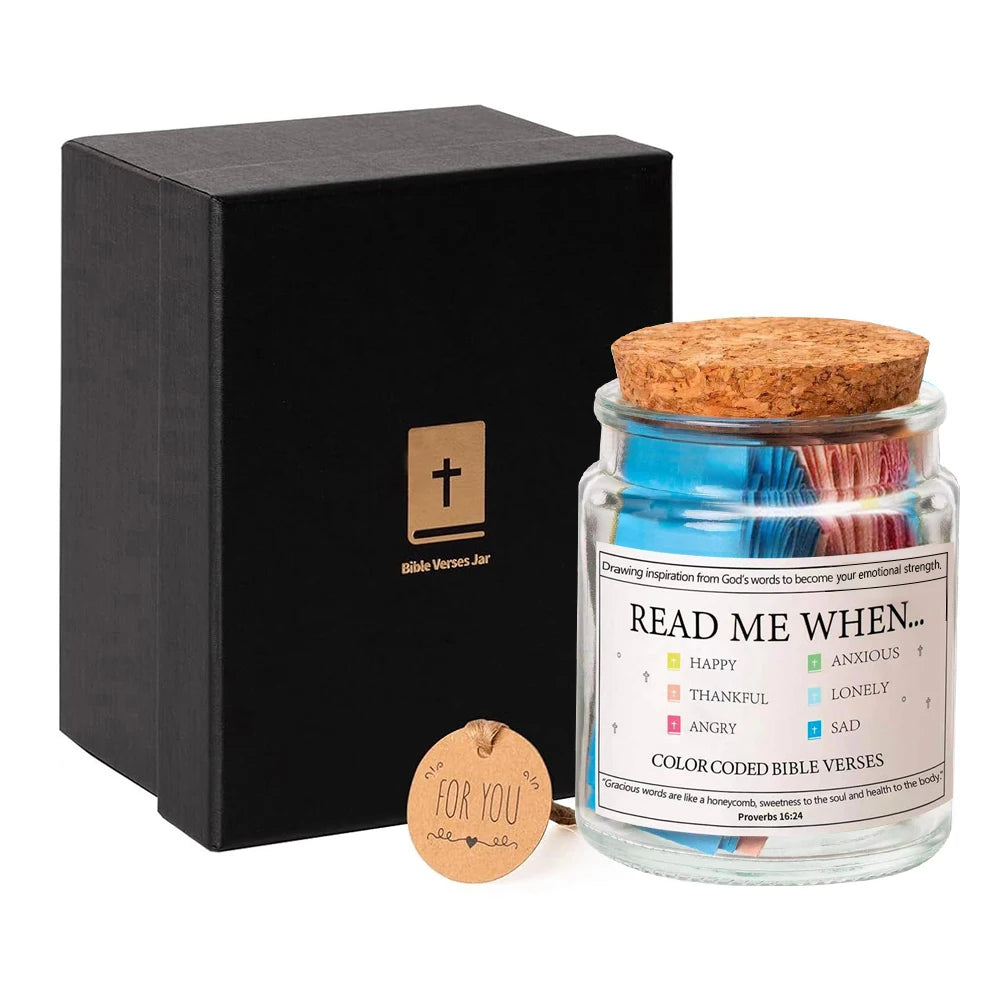 HignConcerned Bible Verses In A Jar Card Set Gift Today