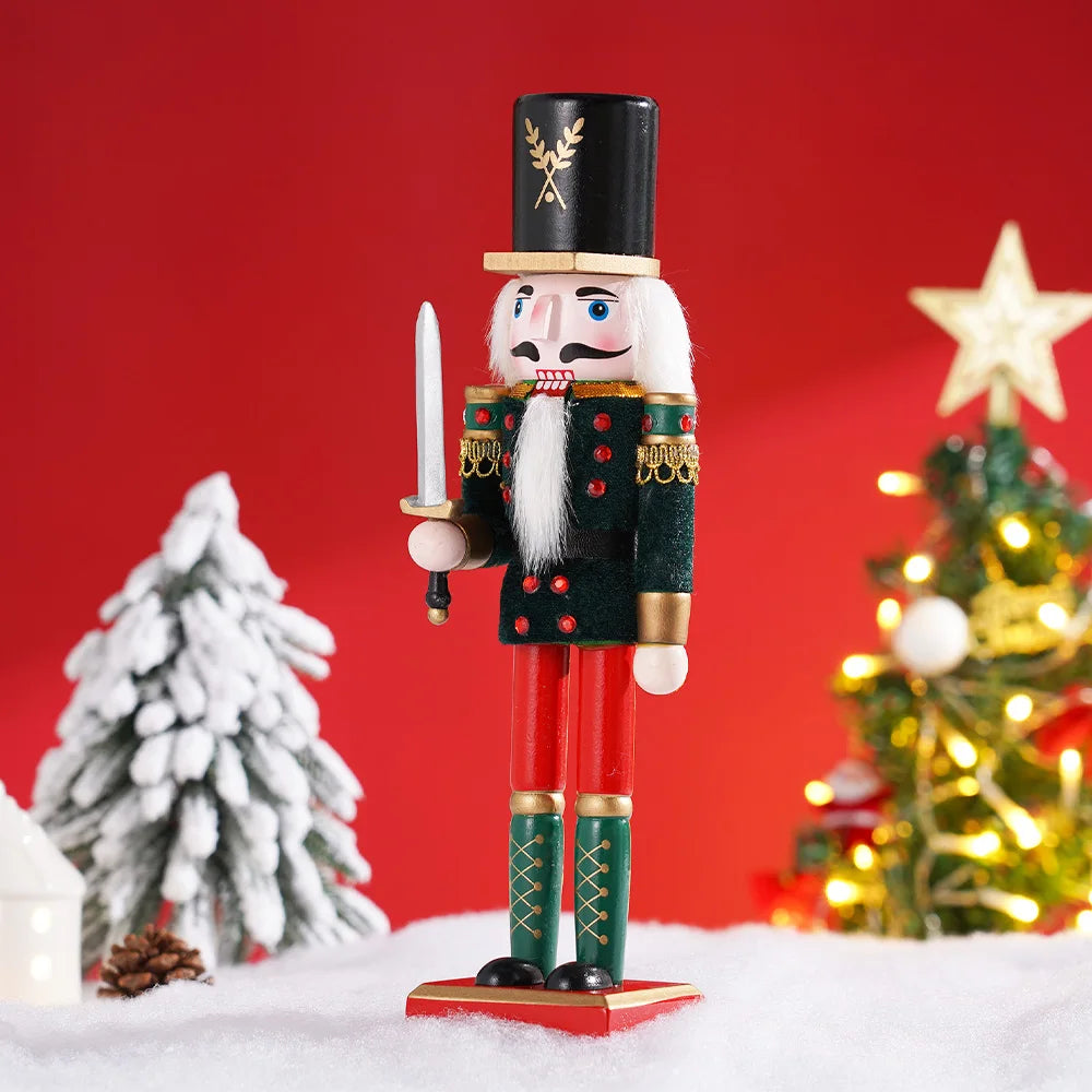 A 3 Strand Cord Nutcracker Wooden European Style Puppets
