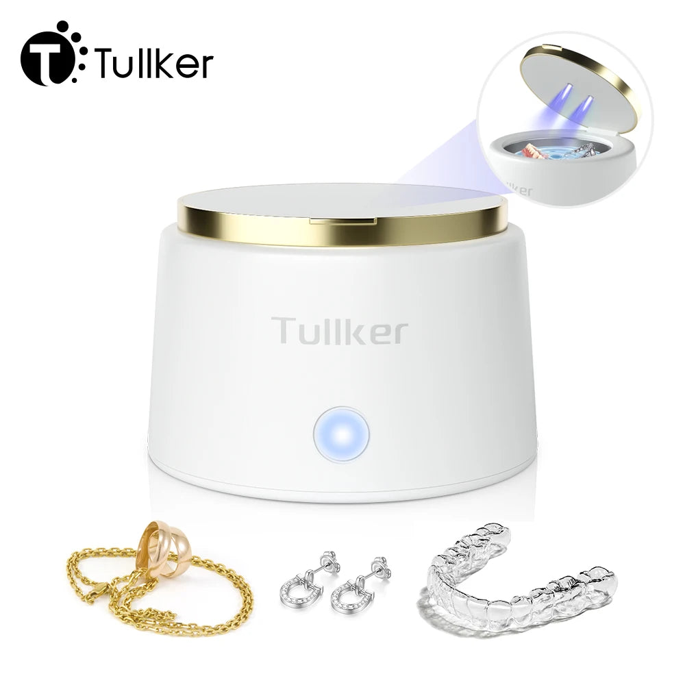 Tullker Ultrasonic Retainer Cleaner For Dentures And Braces UV
