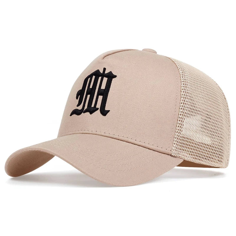 A 3 Strand Cord Unisex Embroidered Baseball Cap Sunscreen