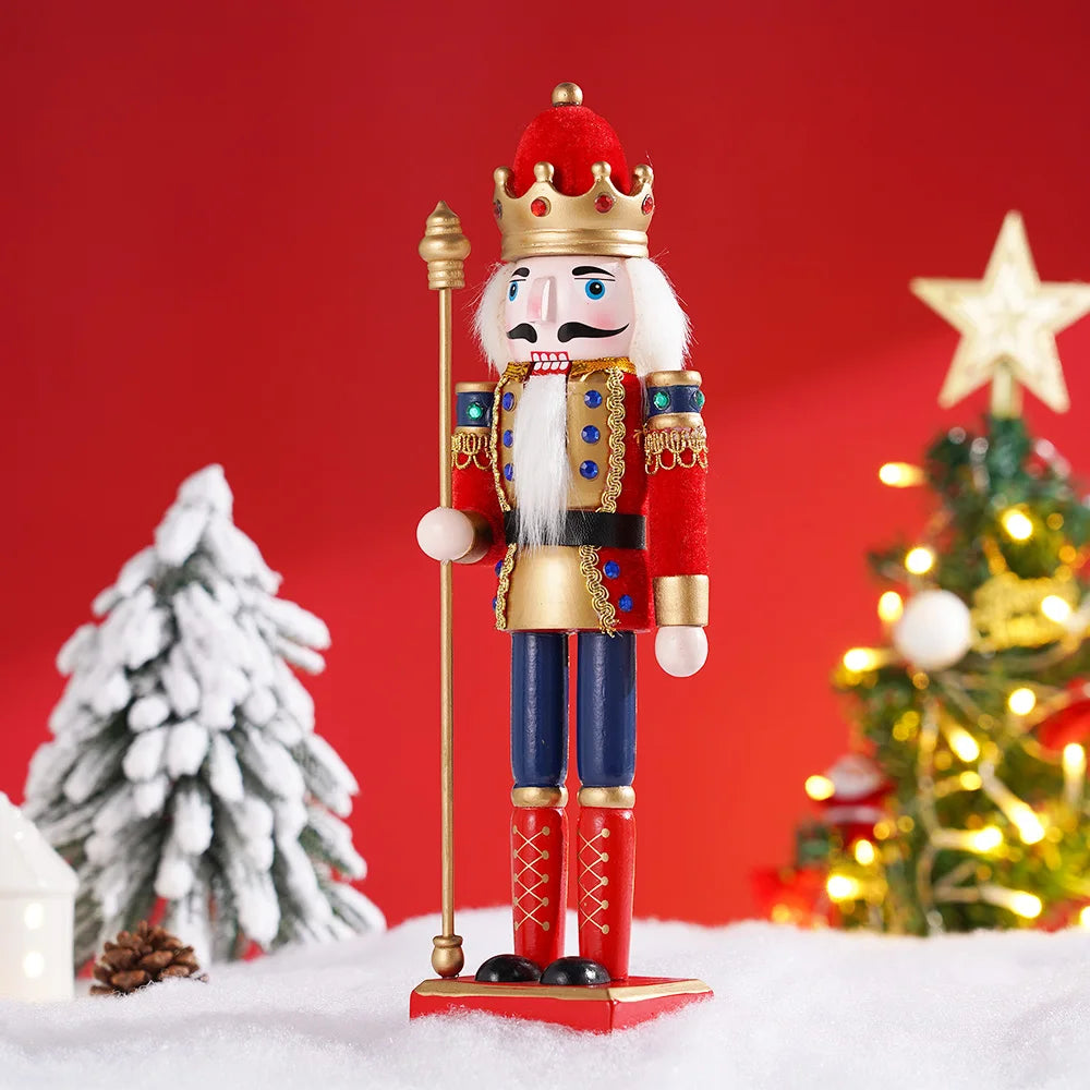 A 3 Strand Cord Nutcracker Wooden European Style Puppets