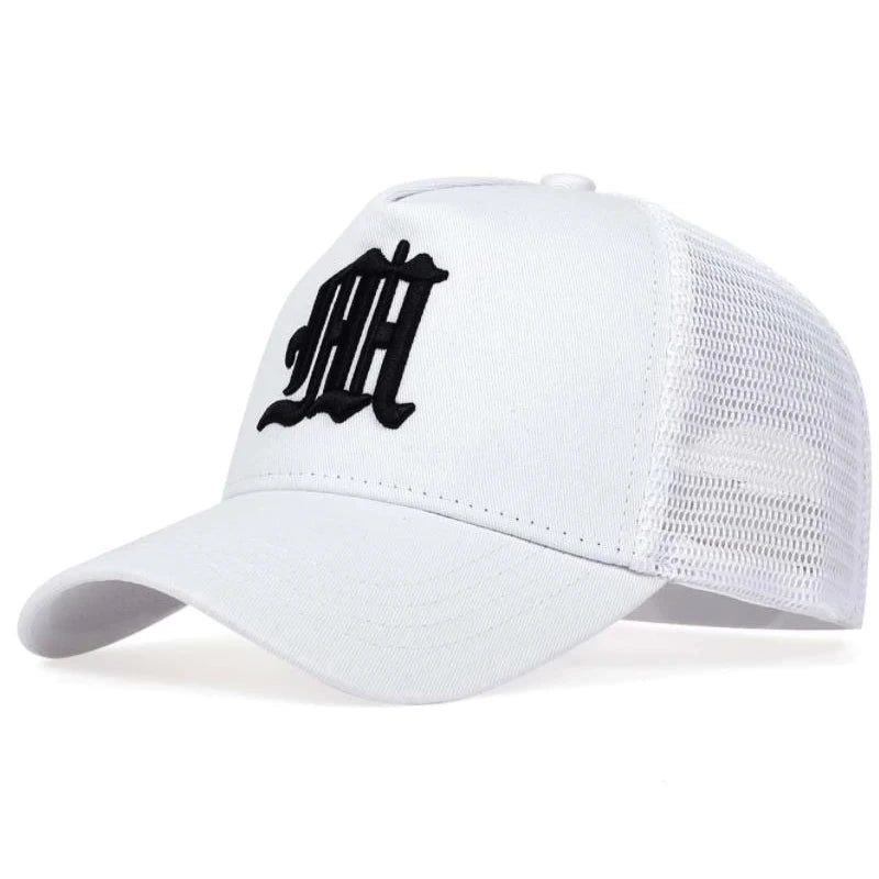 A 3 Strand Cord Unisex Embroidered Baseball Cap Sunscreen