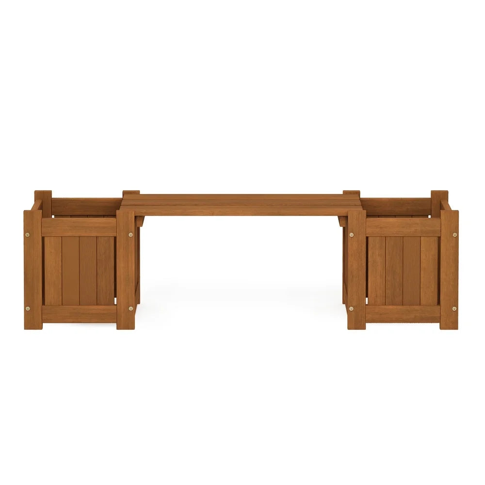 XMSJ Tioman Hardwood Mini Planter Box Outdoor Garden