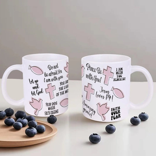 A 3 Strand Cord Religious Quotes Ceramic Mug Bible Verse