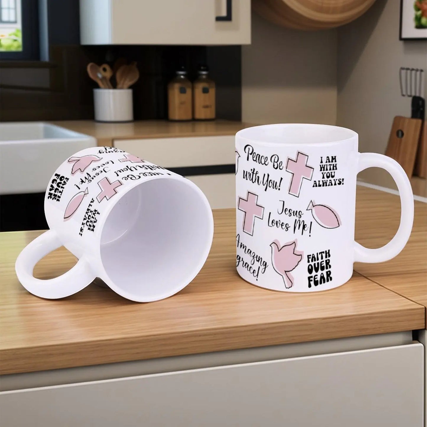 A 3 Strand Cord Religious Quotes Ceramic Mug Bible Verse