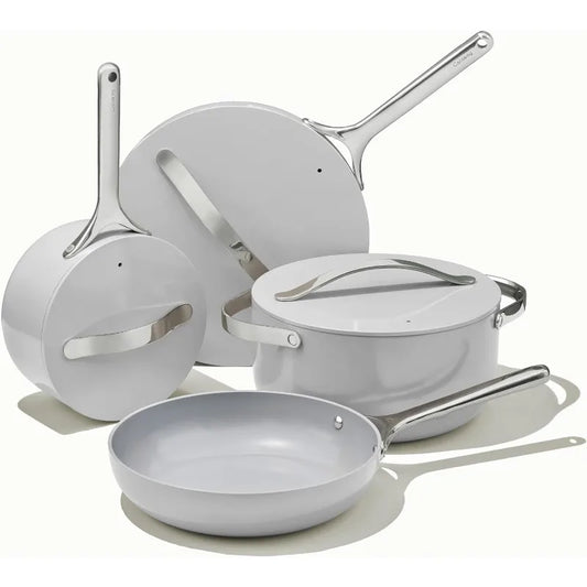 A 3 Strand Cord Caraway Nonstick Ceramic Cookware Set
