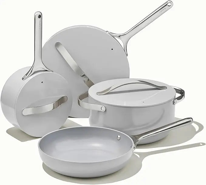 A 3 Strand Cord Caraway Nonstick Ceramic Cookware Set