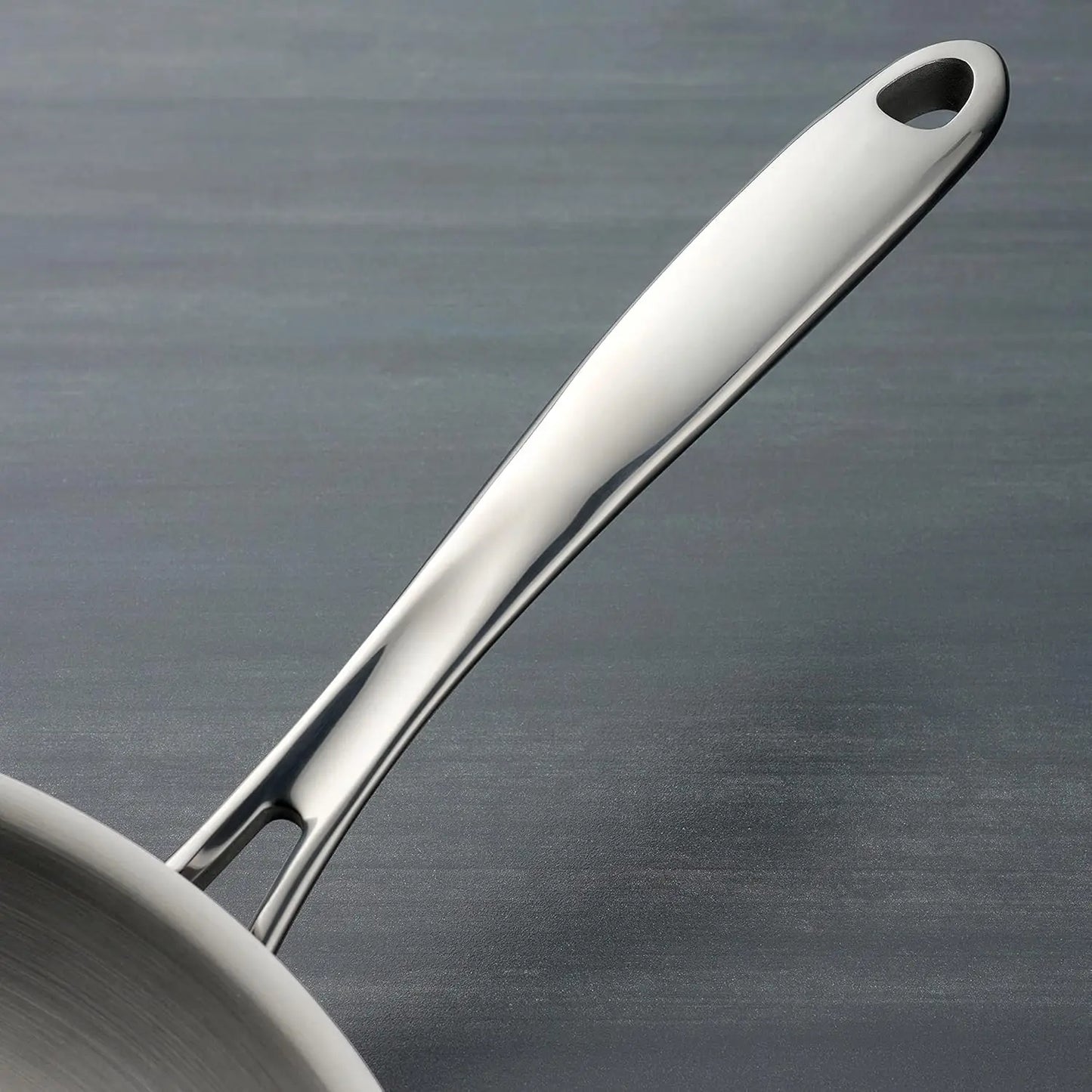 A 3 Strand Cord Tri Ply Stainless Steel Cookware Set