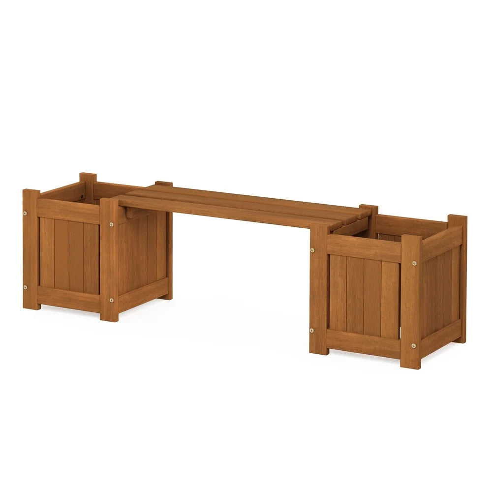 XMSJ Tioman Hardwood Mini Planter Box Outdoor Garden